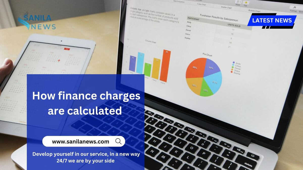 How finance charges are calculated